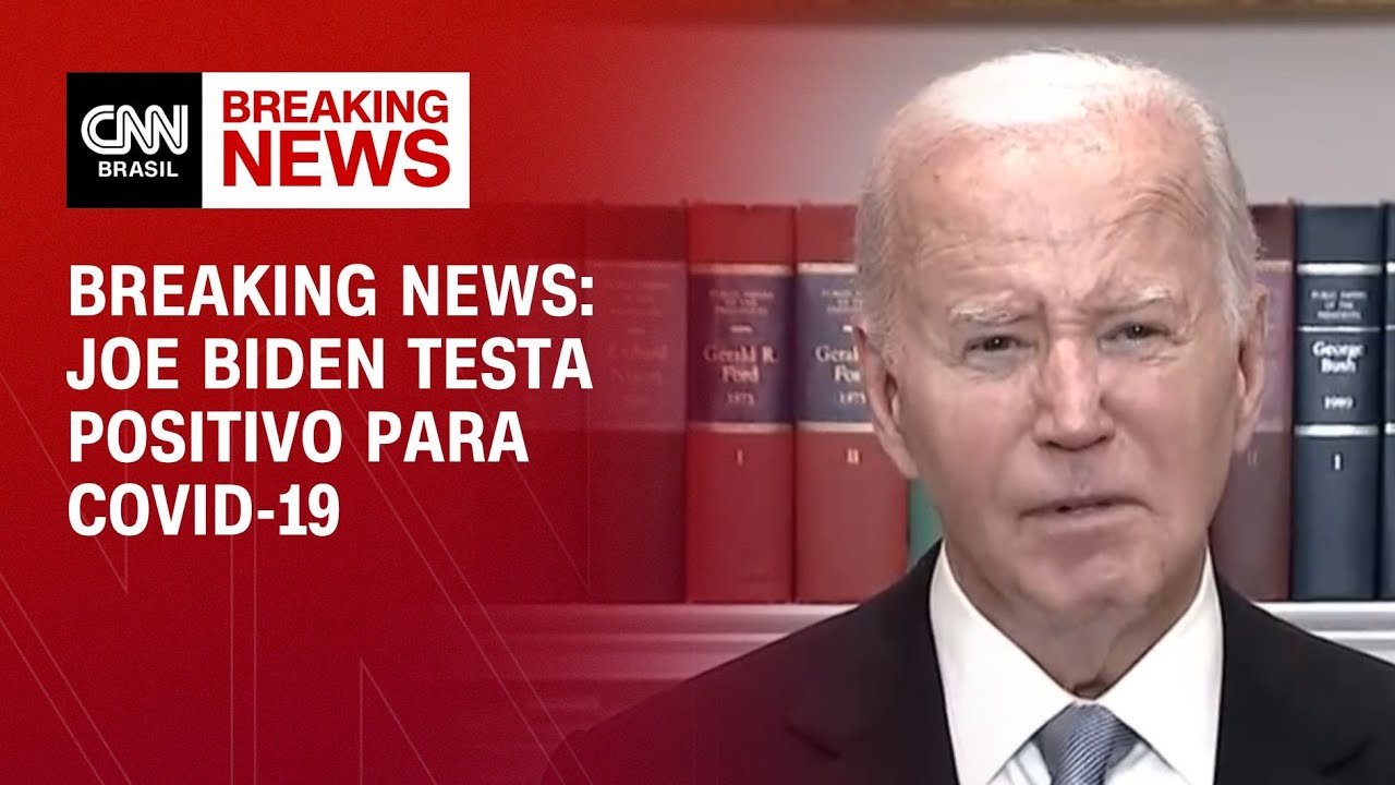 Breaking News: Joe Biden testa positivo para Covid-19 | CNN Arena